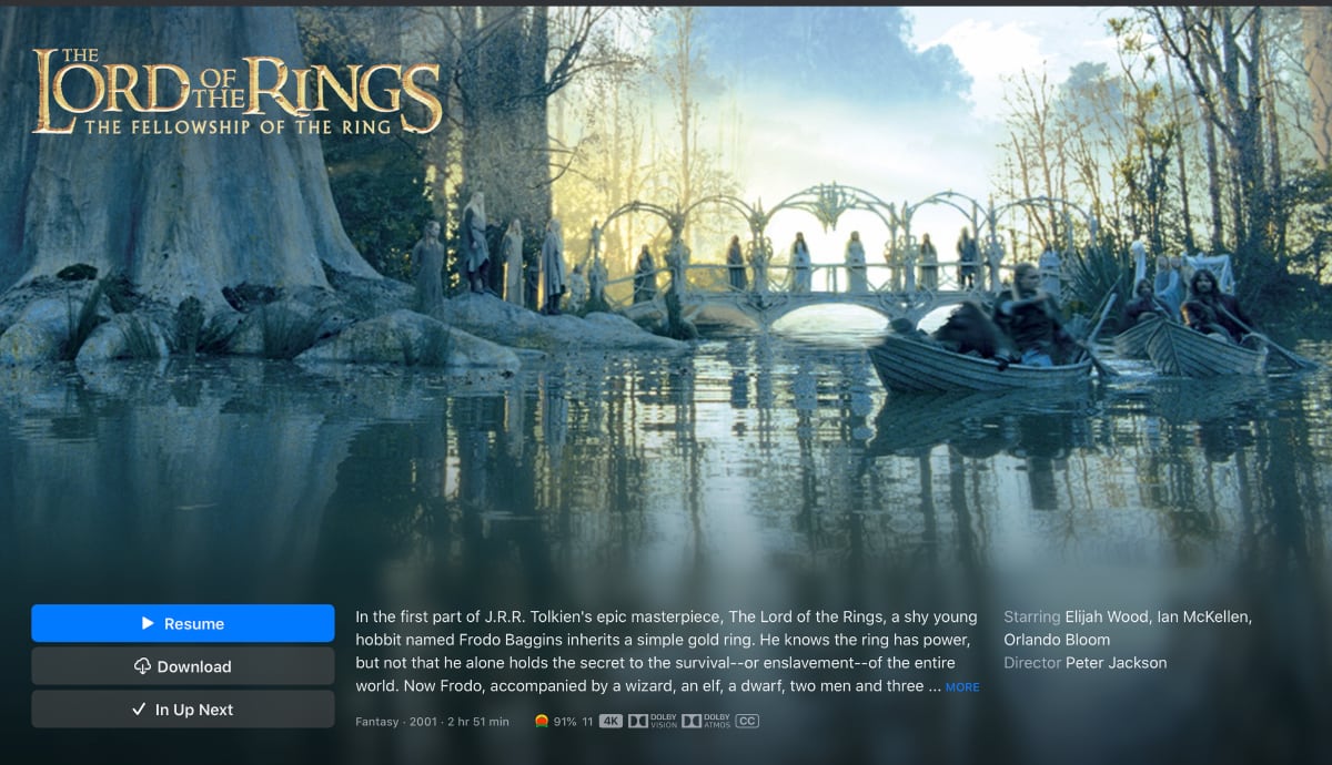 Lord of the Rings 4K