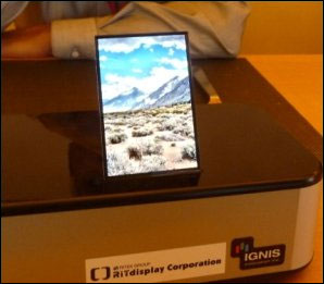 RiTdisplay OLED panel