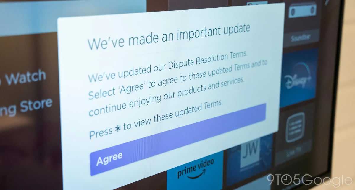 Roku disables TV