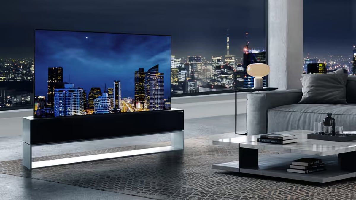 LG rollable OLED TV