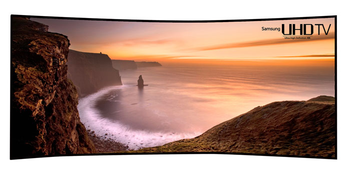 Samsung 105-inch curved