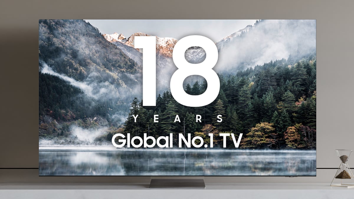 Samsung TVs 18 years