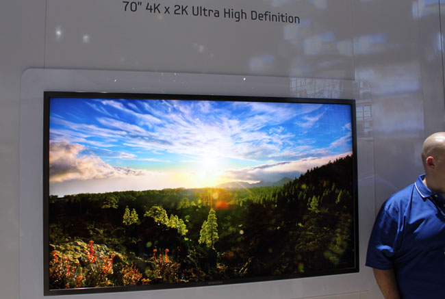 Samsungâ€™s 4K demonstration