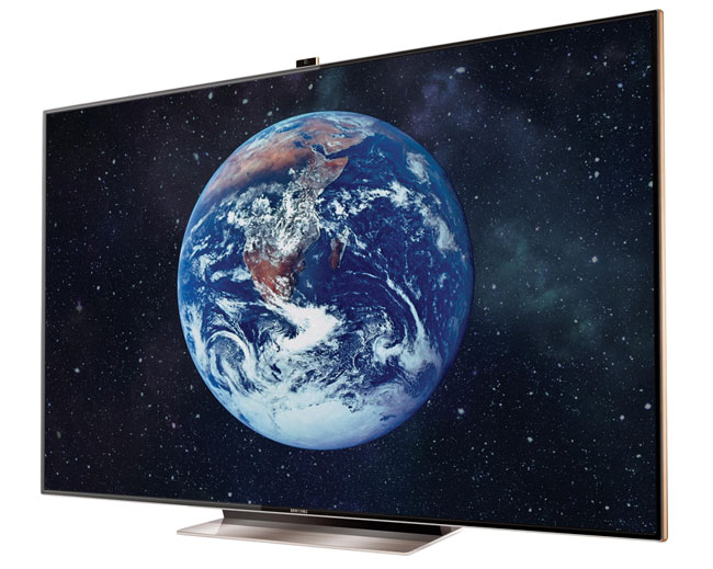 Click to enlarge Samsung presents the 75-inch ES9000 Smart TV