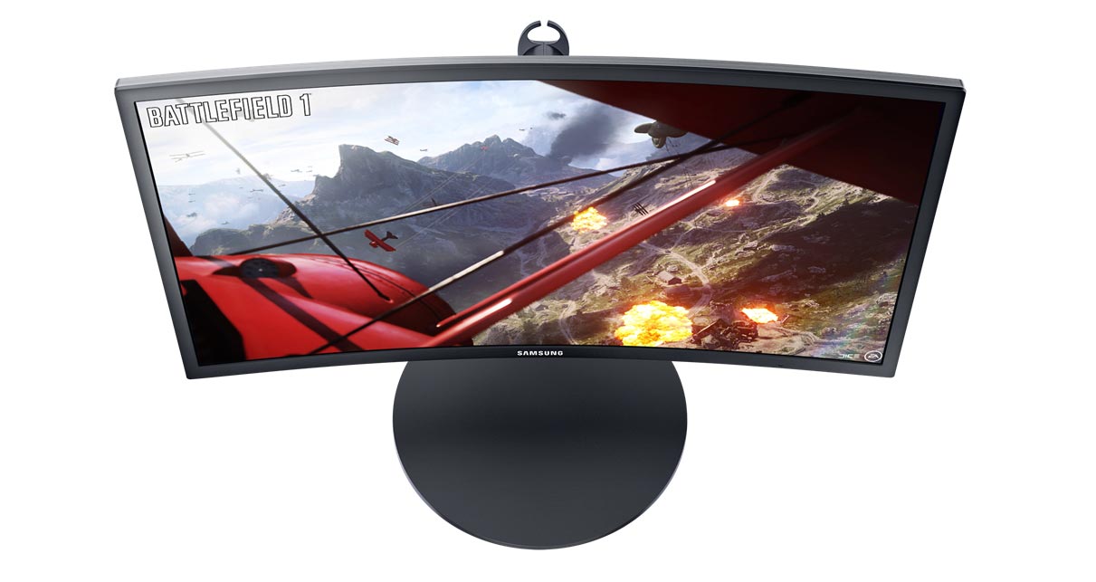 Samsung unveils curved 24" monitor with FreeSync FlatpanelsHD