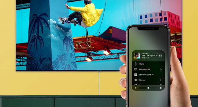 AirPlay 2 in Samsung TV AirPlay 2 in Samsung TV
