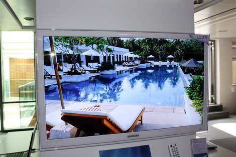 Samsung white TVs