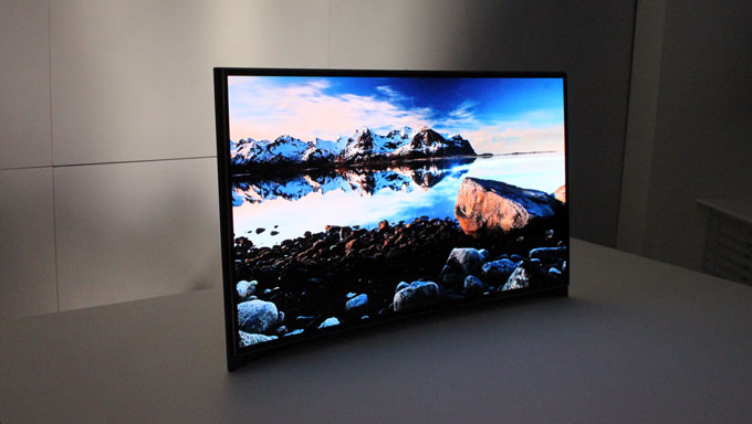Click to enlarge Samsung curved OLED-TV