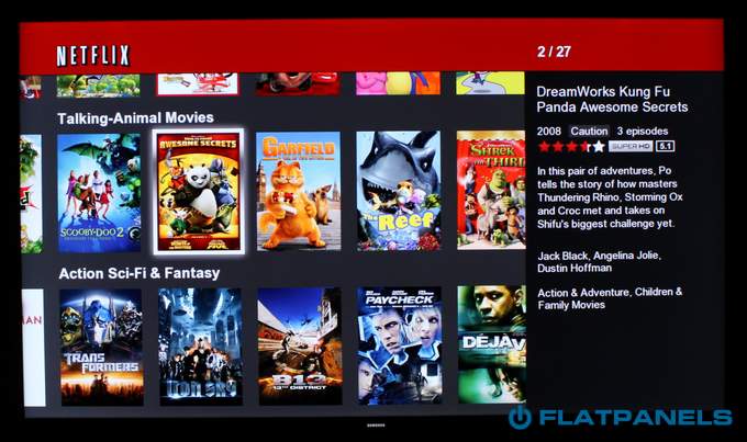 Samsung F8000 review