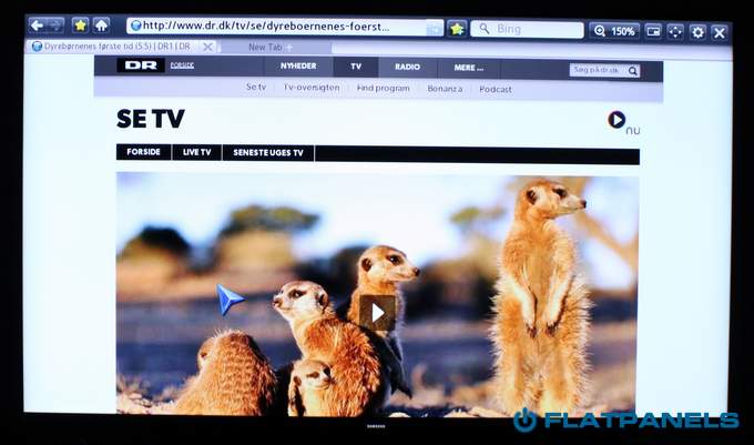 Samsung F8000 review