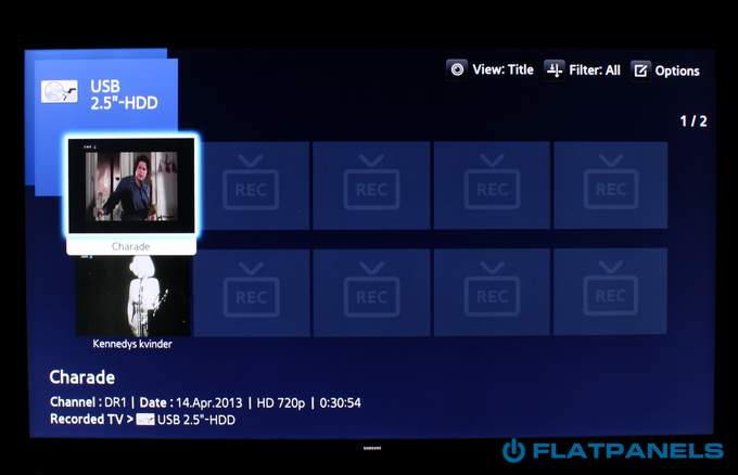 Samsung F8000 review