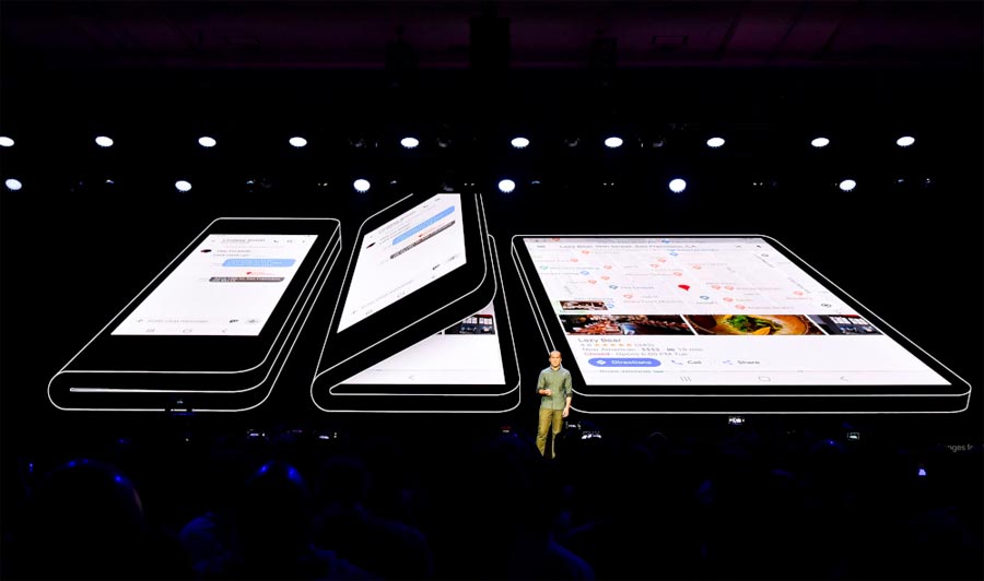 Samsung foldable smartphone Samsung foldable smartphone