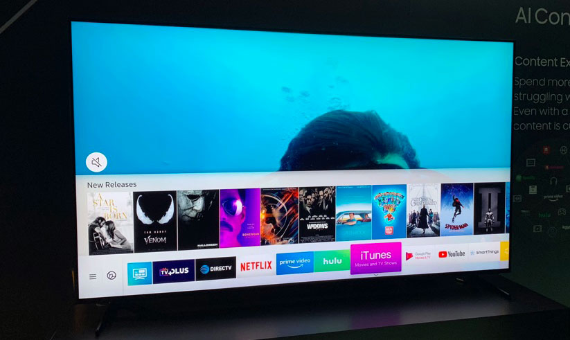 Samsung Smart TVs to Launch iTunes Movies & TV Shows and Support