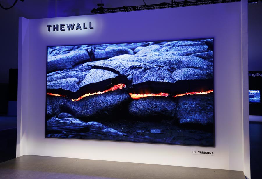  Samsung microLED TV 