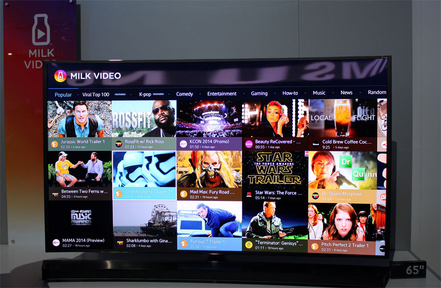 Samsung Milk Video