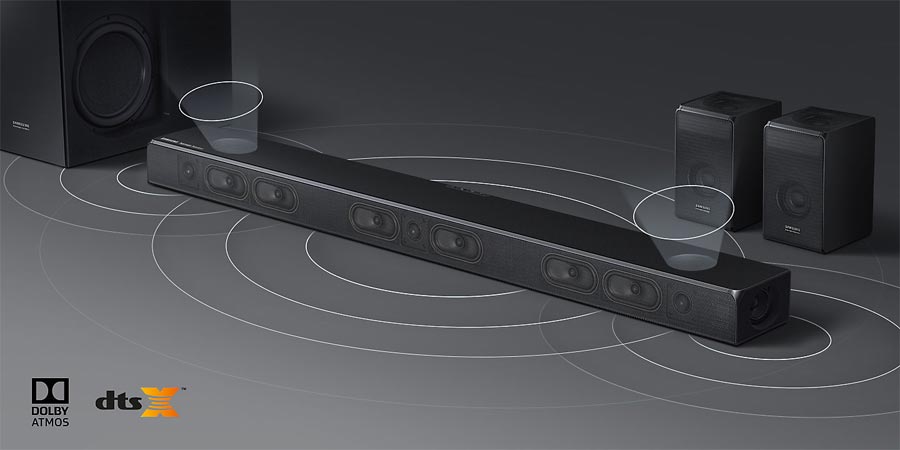 Samsung N950 Atmos soundbar Samsung N950 Atmos soundbar