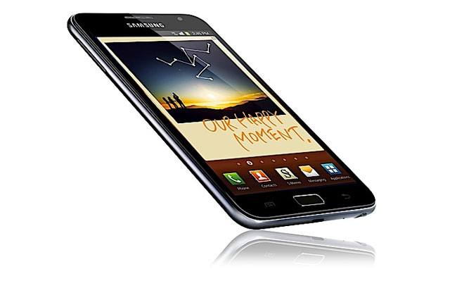 Samsung Note with Super AMOLED 