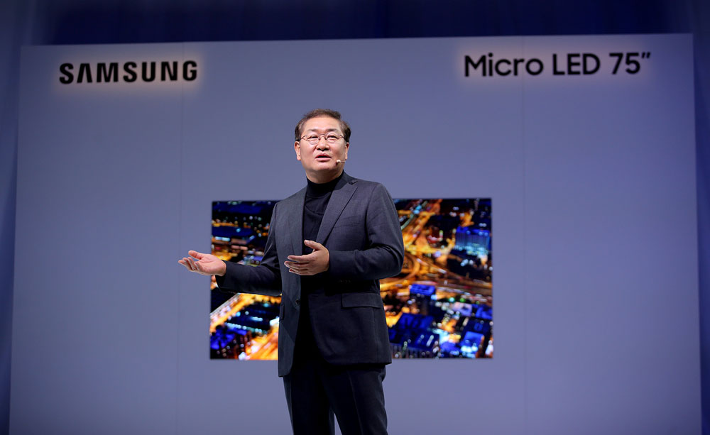  Samsung 75-inch microLED TV