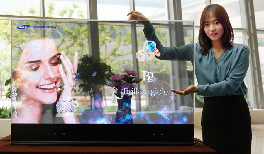Transparent OLED display Transparent OLED display