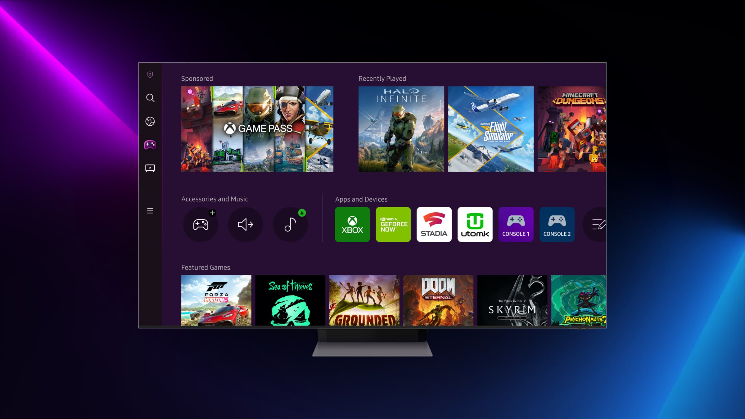 Xbox app for smart TVs