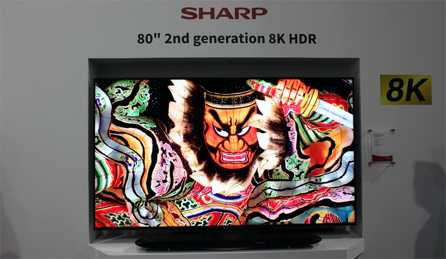 Sharp 8K TV Sharp 8K TV