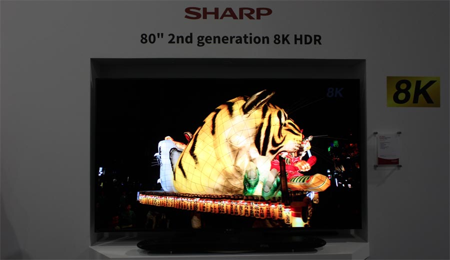 Sharp 8K TV Sharp 8K TV
