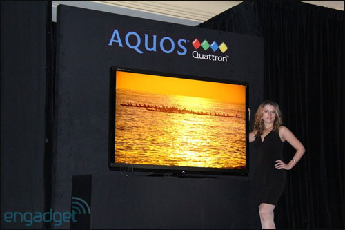 Click to enlarge 70-inch Sharp TV