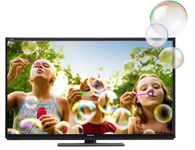 Click to enlarge Sharp’s new 7-series TVs are now shipping in 60 and 70 inches