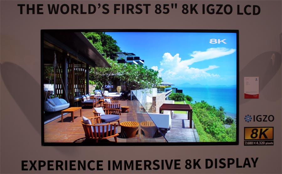 Sharp 8K TV Sharp 8K TV