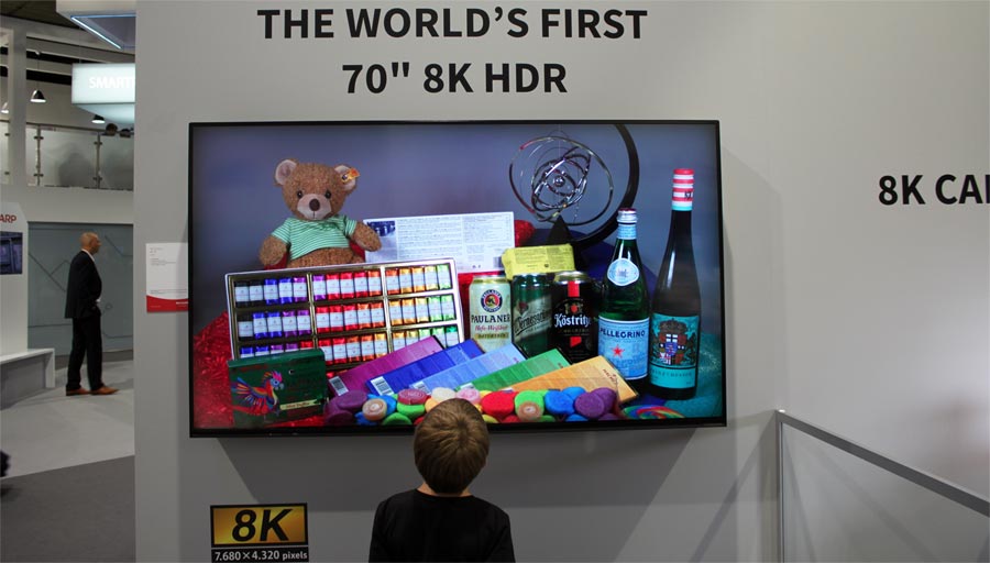 Sharp 8K TV Sharp 8K TV