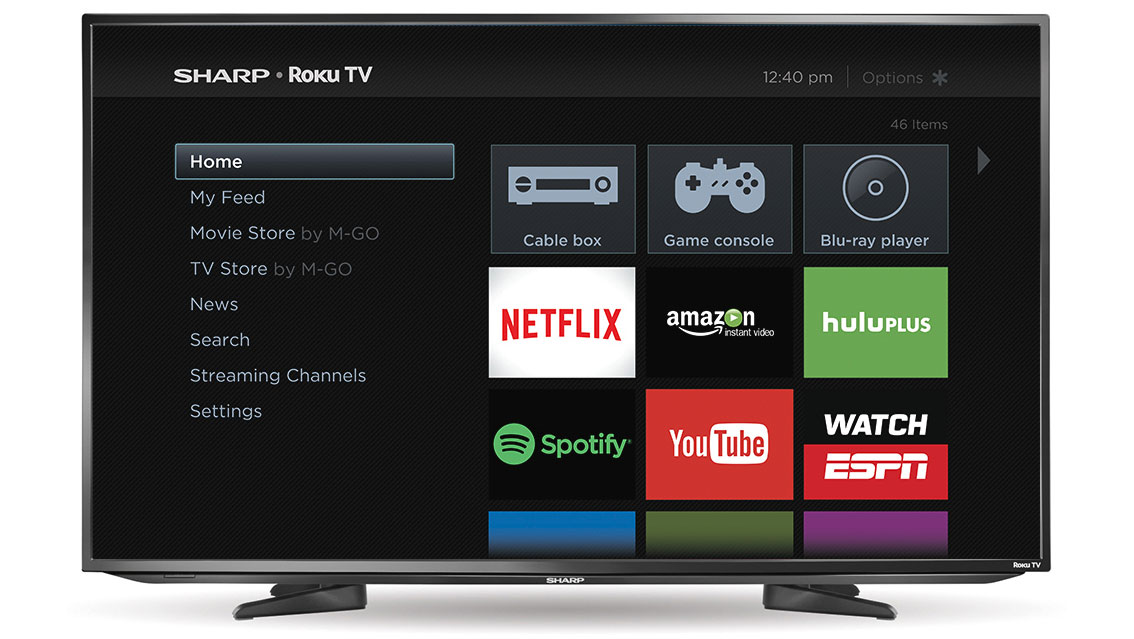 How to add apps on sharp smart tv remote