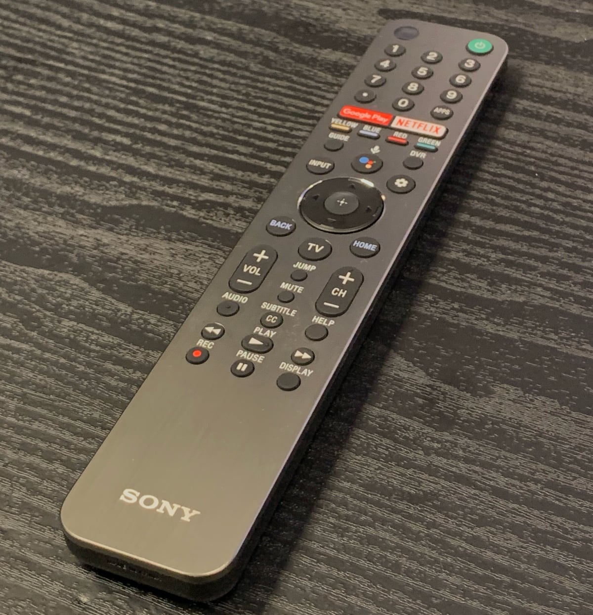 Sony 2020 TV remote control