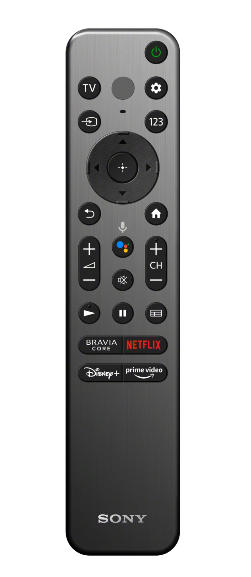 Sony 2022 TV remote
