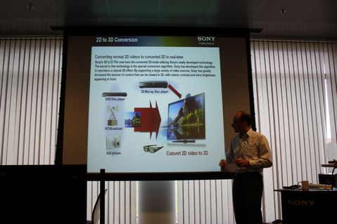 Click to enlarge Sony 3DTV