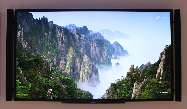 Click to enlarge Sony’s 84-inch 4K-tv