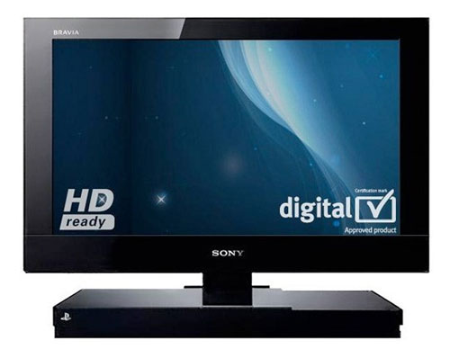Click to enlarge Sony KDL-PX300 with integrated PS2