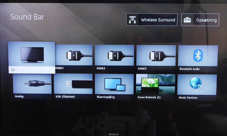 Sony NT5 setup
