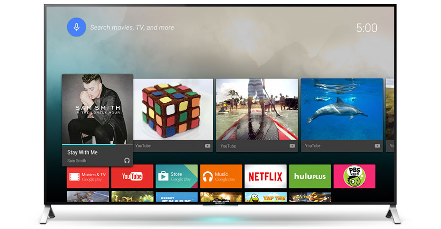 upgrade sony tv firmware to android