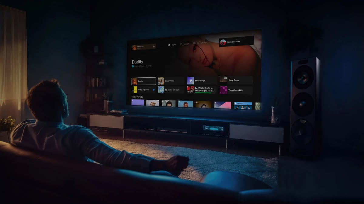 Spotify New TV app