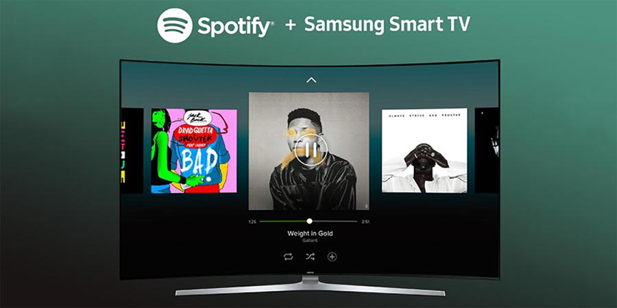 Spotify Samsung Smart TV