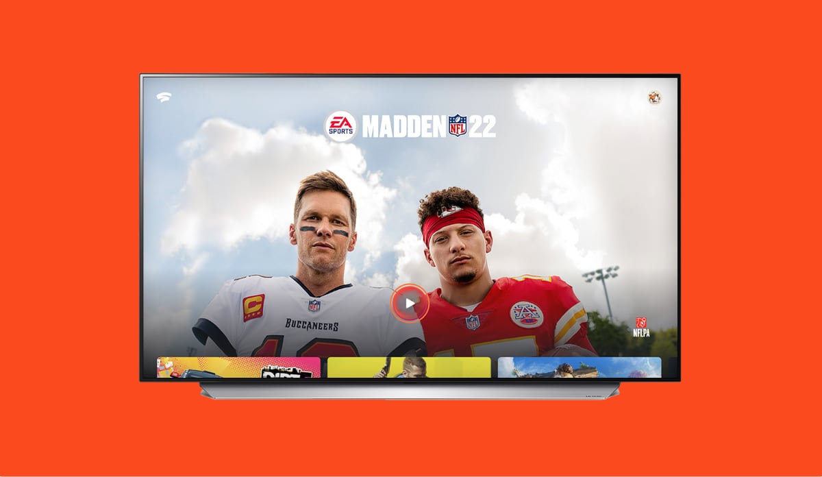 Google Stadia LG TV