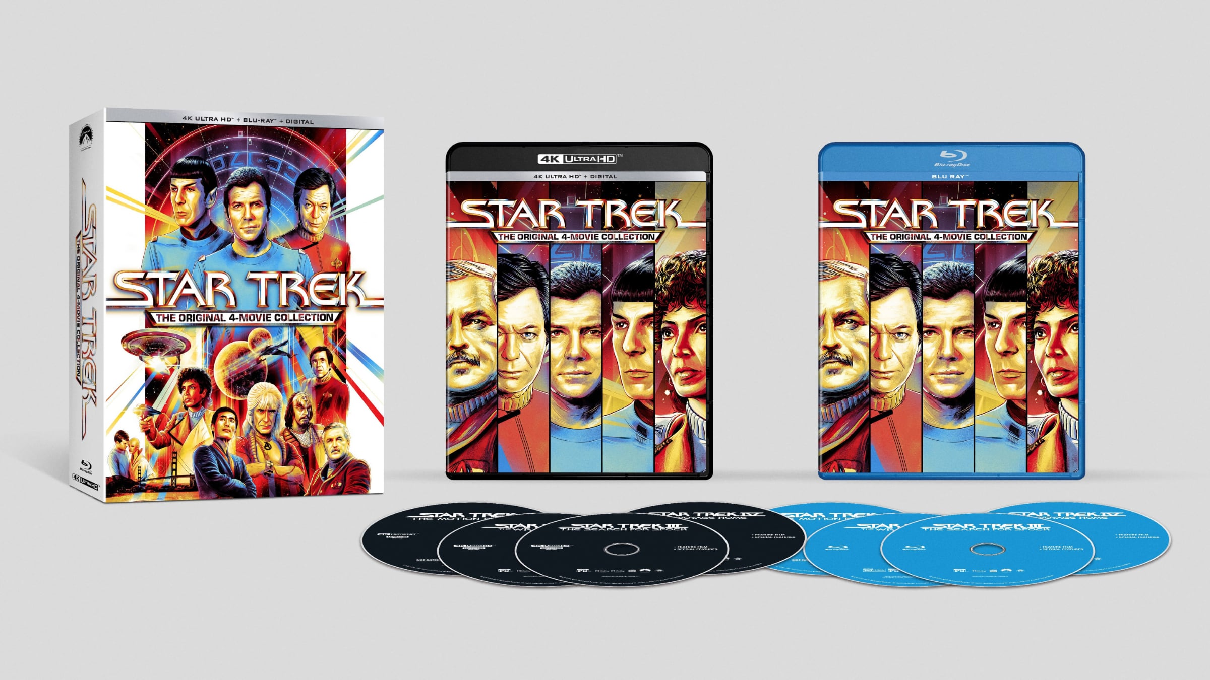 Paramount: Original four 'Star Trek' movies coming to UHD Blu-ray