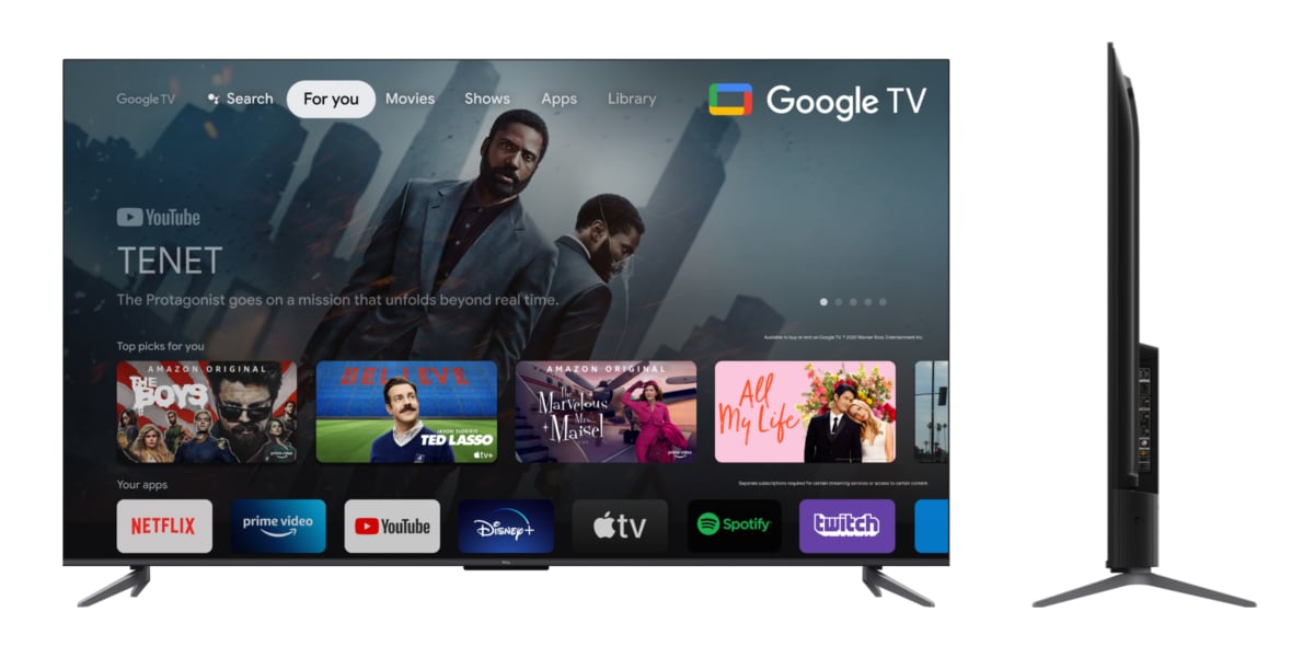 TCL 50C809 2023 - TV Mini-LED 4K 