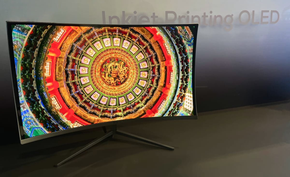TCL inkjet-printed OLED