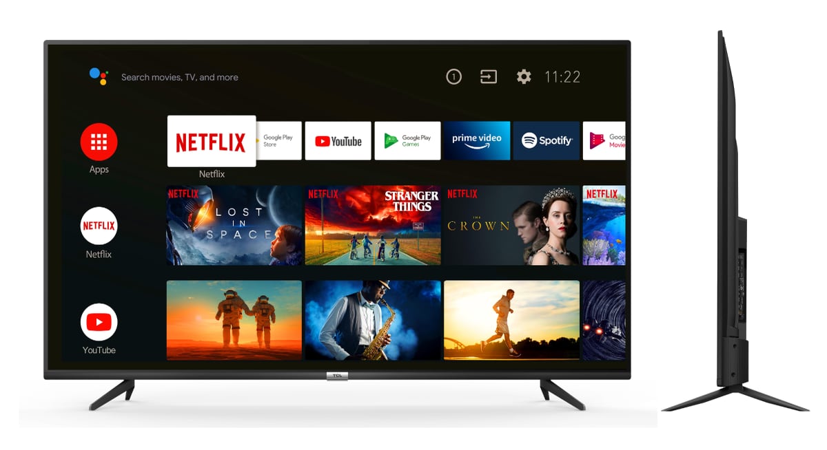 Smart TV LED 50 TCL P615 4K UHD HDR com Wifi e Bluetooth, 3 HDMI