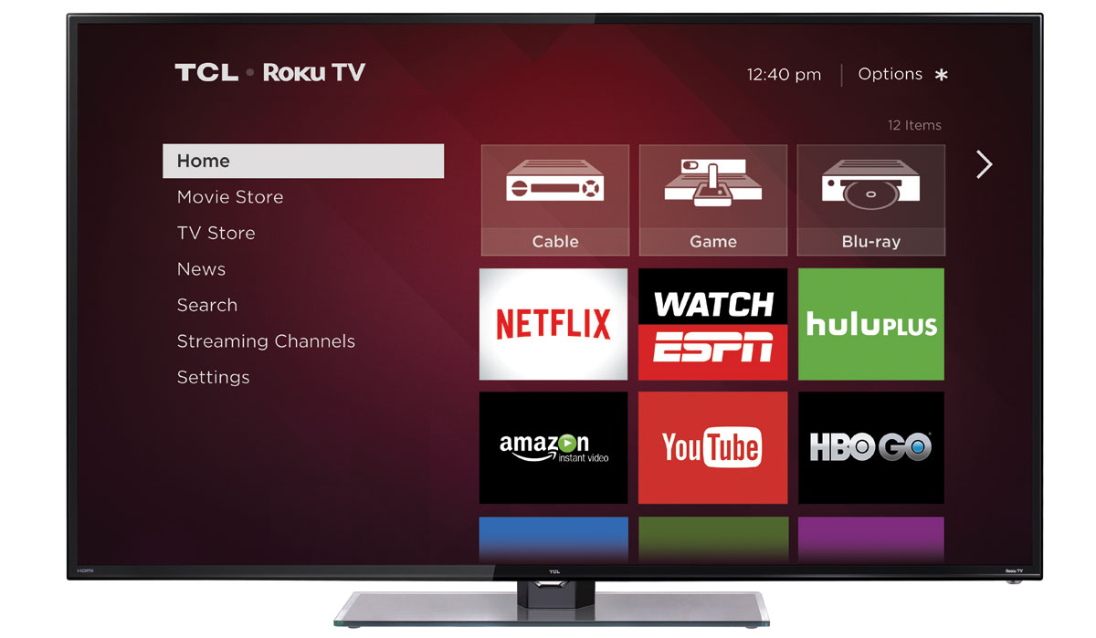 roku tv download apps