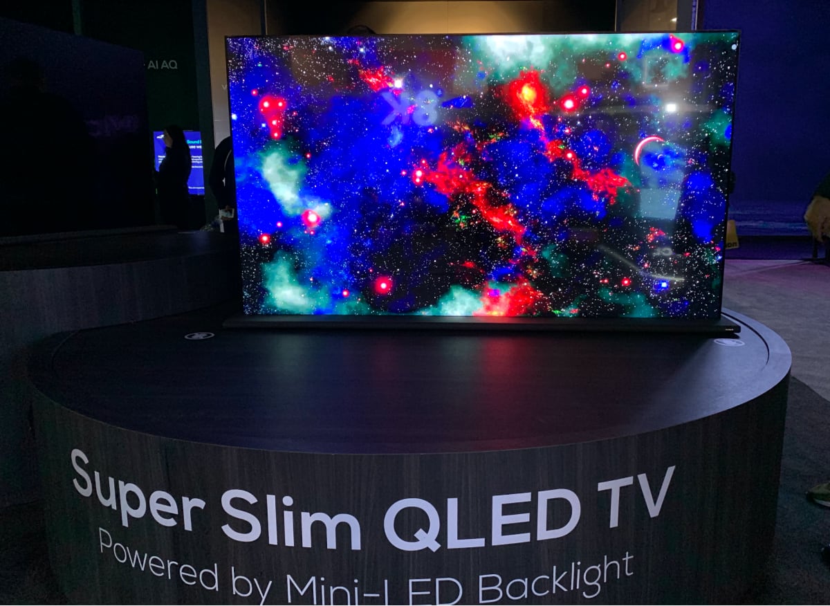 TCL miniLED LCD prototype