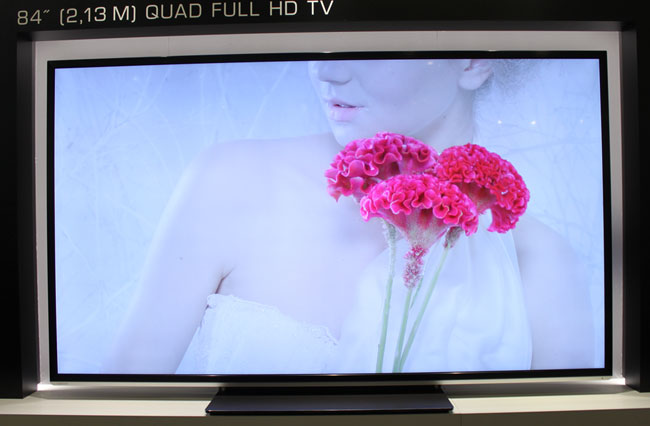 Click to enlarge Toshiba’s 84-tommer 4K-tv