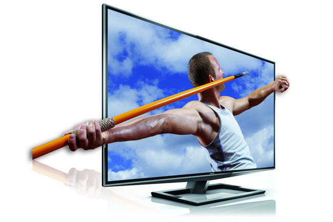 Click to enlarge Toshiba’s glasses-free 55-inch 3DTV - 55ZL