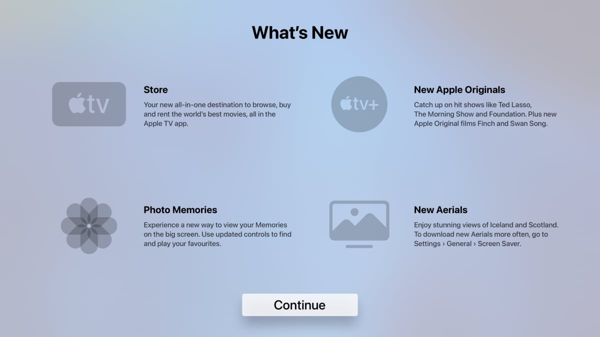 tvOS 15.2 for Apple TV tvOS 15.2 for Apple TV